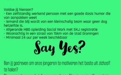 Vacature woonbegeleider